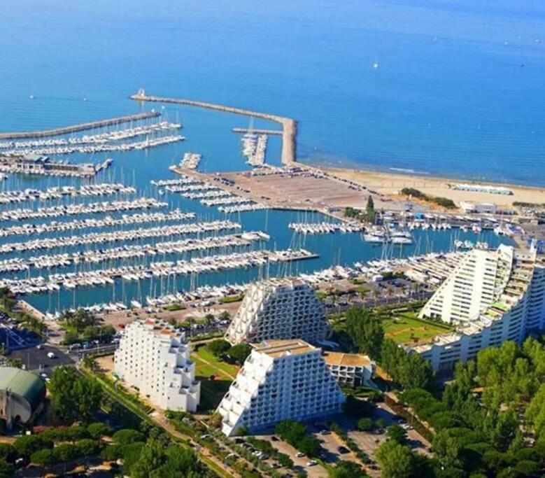 De 50m2 A 2 Pas Du Port Et Plage! La Grande-Motte